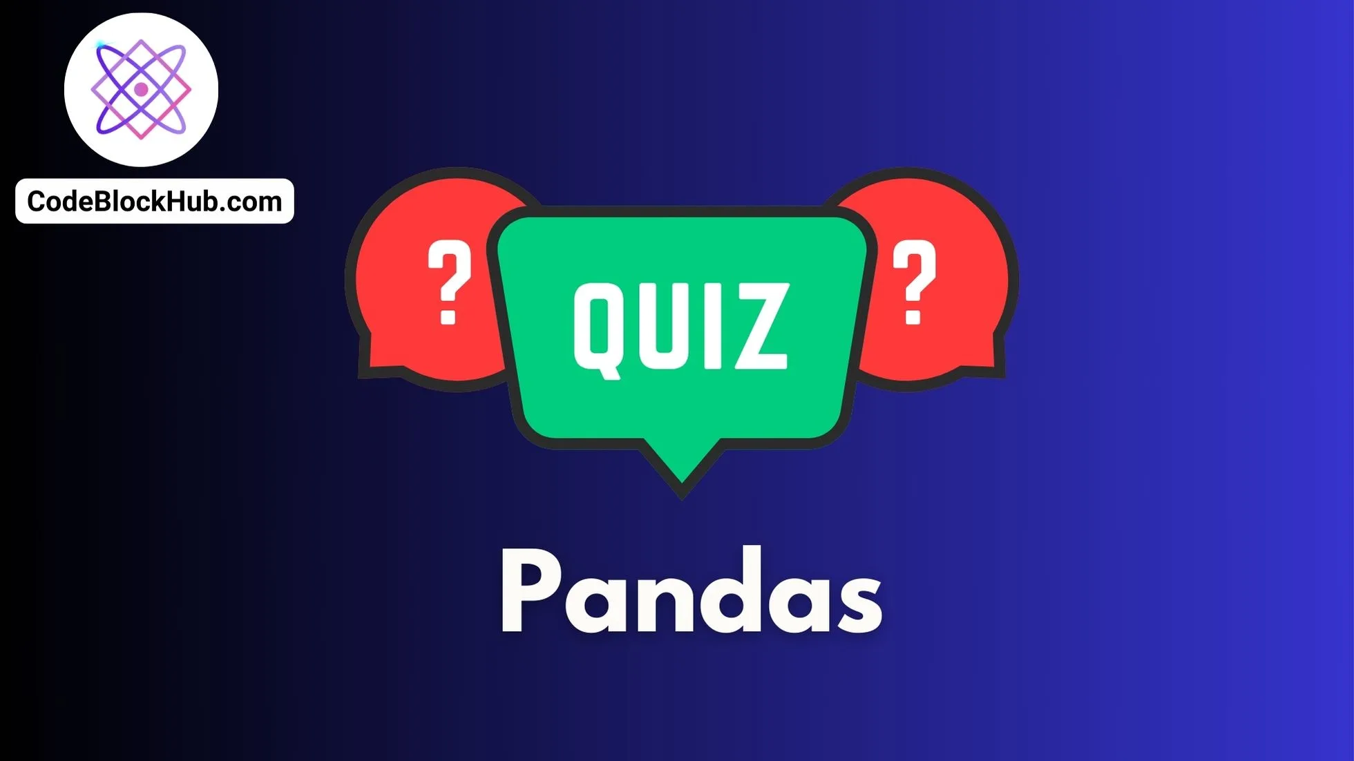 Quiz for Pandas